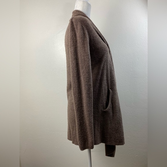 Barefoot Dreams Cozy Chic Lite waterfall Open front Cardigan Sweater Small / Med - Picture 3 of 15